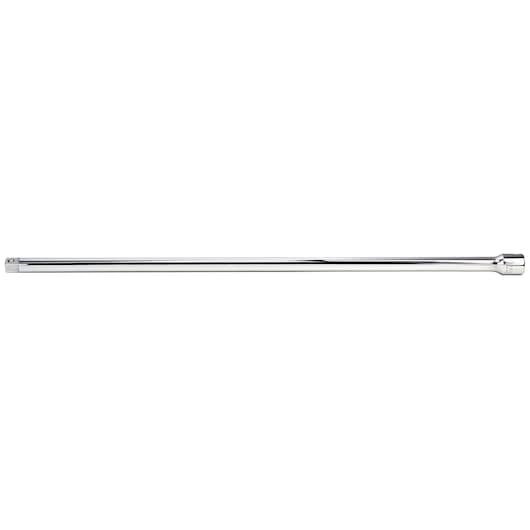 PROTO J5263 polished chrome breaker bar, straight angle, shown on white background.
