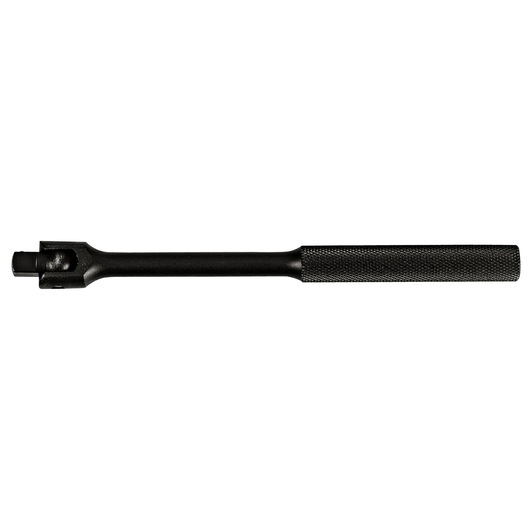 PROTO J5265BL breaker bar, black steel tool, textured handle, side angle on white background.