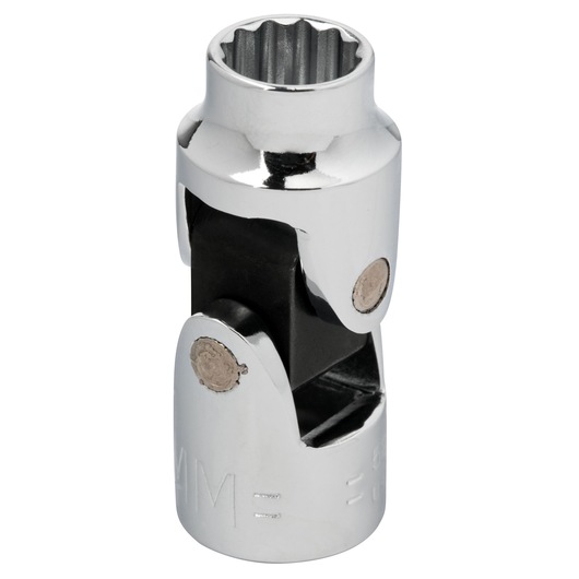 PROTO J5273AM universal joint socket, chrome finish, close-up on white background.