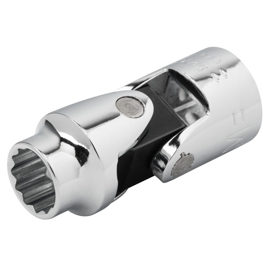 PROTO J5273AM chrome universal joint socket, close-up on white background.