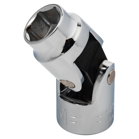 Photo of PROTO J5274HAM chrome finish universal joint socket, tool product with white background.