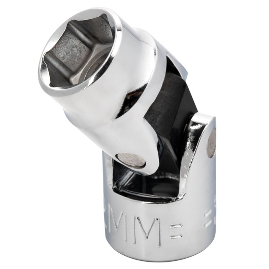 PROTO J5275HAM chrome universal joint socket, photography, front angle on white background.