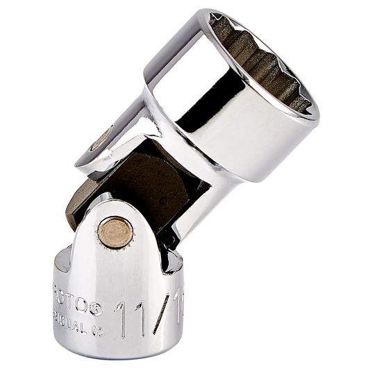 PROTO J5278A universal joint socket with chrome finish, angled view on white background.