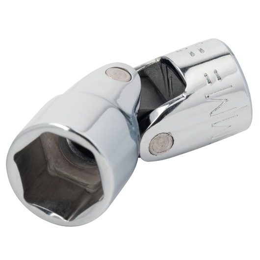 PROTO J5278HAM chrome universal joint socket, close-up on white background, showing pivoting design.