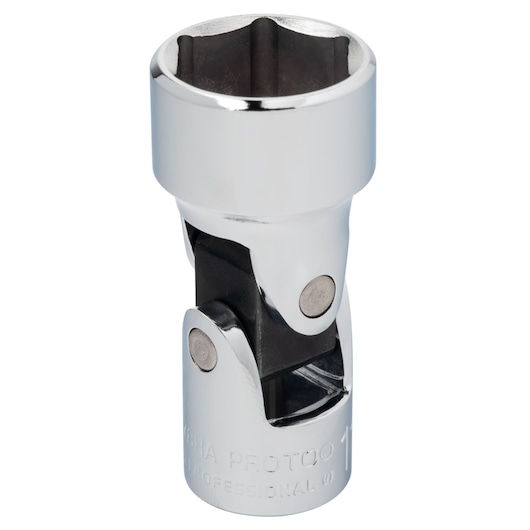 PROTO J5278HA chrome socket universal joint, close-up, on white background.