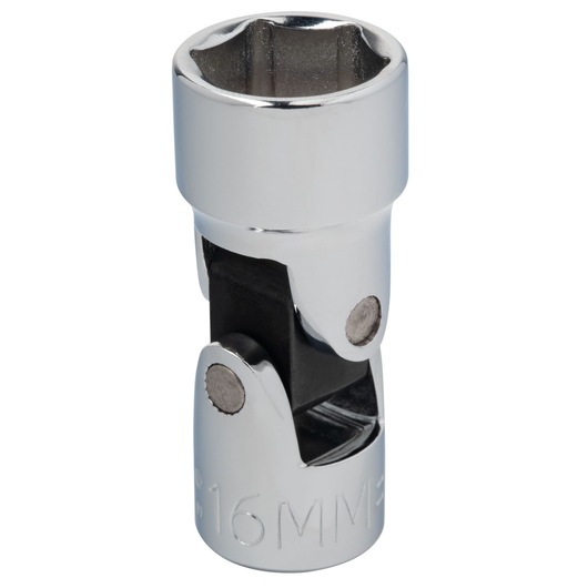 PROTO J5279HAM chrome universal socket with swivel joint, product photography on white background.