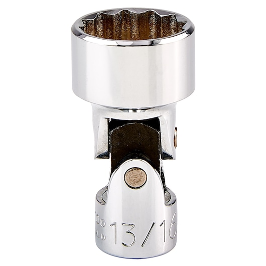 PROTO J5280A chrome universal socket, 13/16 inch, front angle on white background.