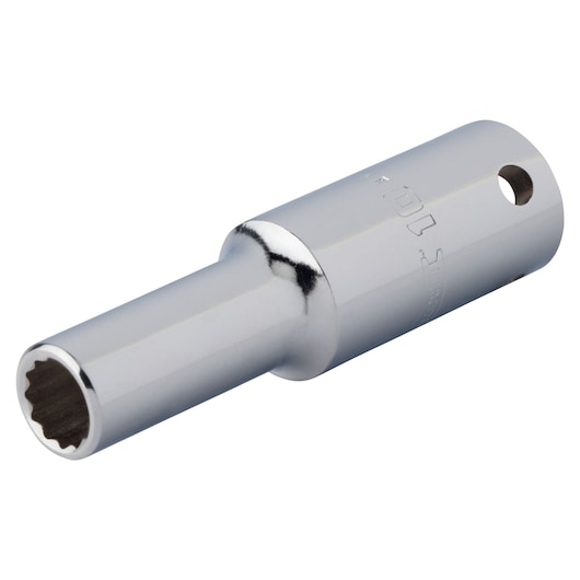 1/2 in. Drive 10mm 12-Point Tethered Deep Socket