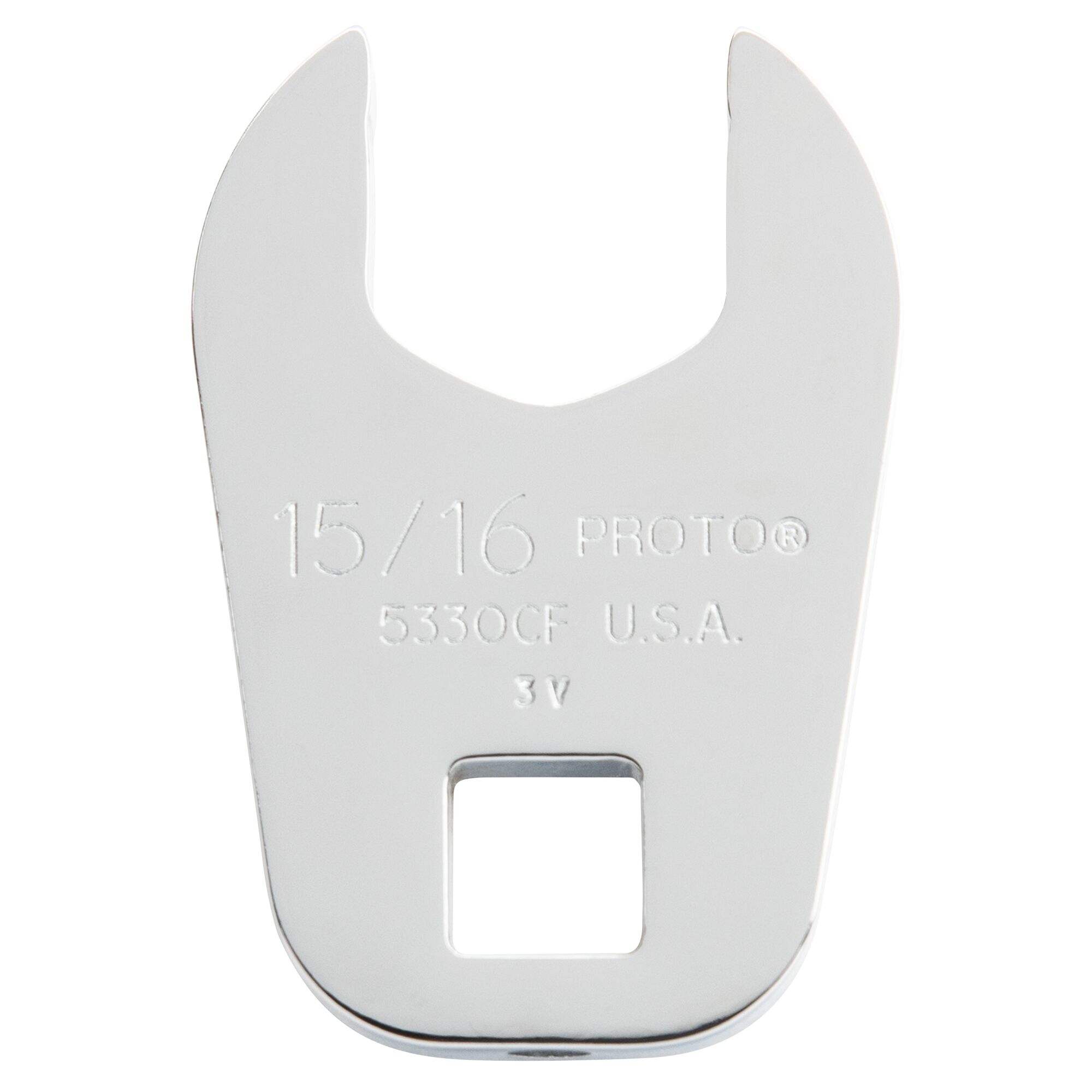 1/2 in. Drive 15/16 in. Full Polish Crowfoot Wrench | PROTO