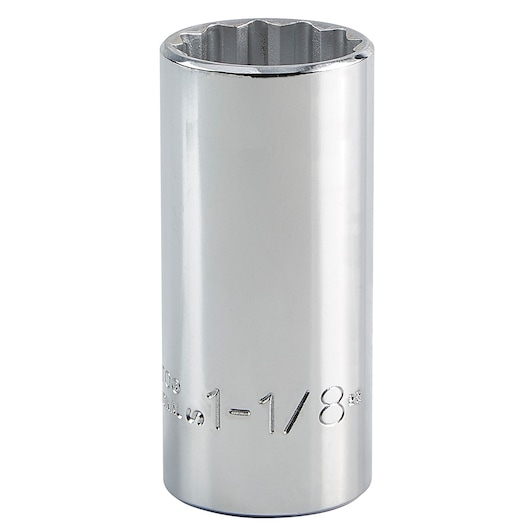 1/2 in. Drive 1-1/8 in. 12-Point Deep Socket