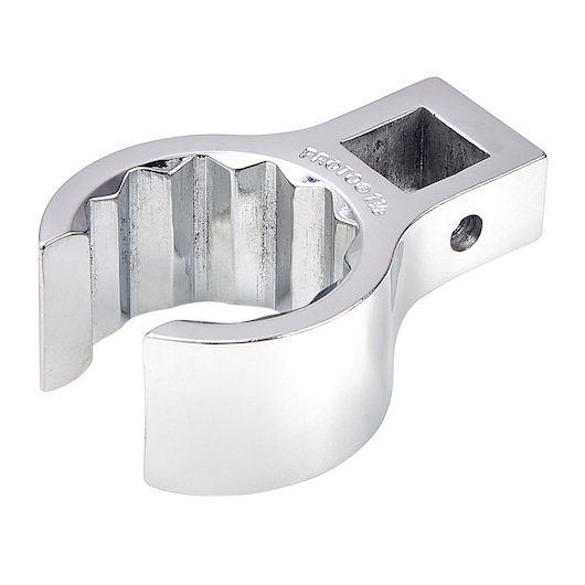 1/2 in. Drive 1-1/8 in. 12-Point Full Polish Flare Nut Crowfoot Wrench
