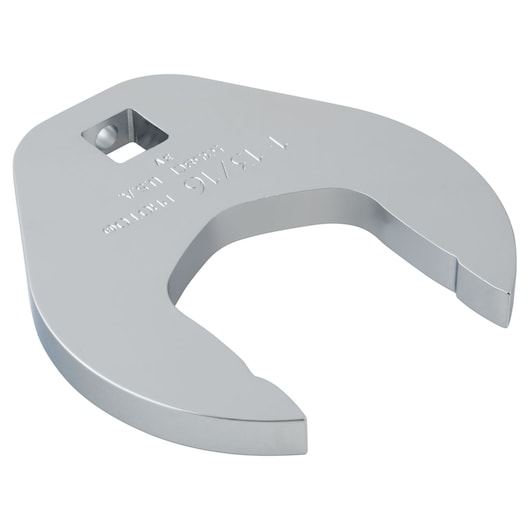 PROTO J5358CF chrome open-end crowfoot wrench, angled product view on white background.