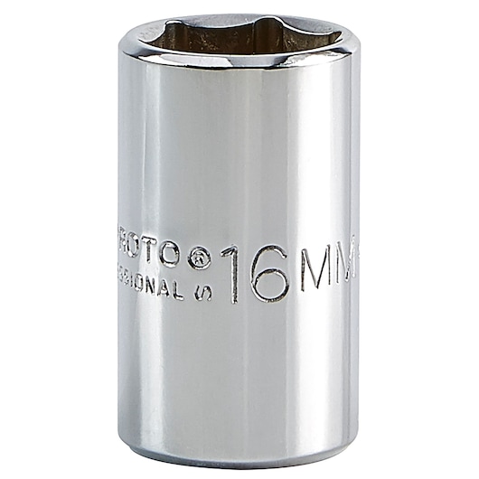 1/2 in. Drive 16mm 6-Point Socket