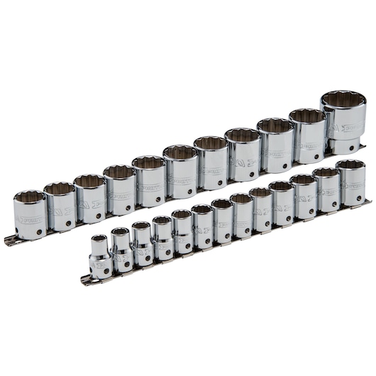1/2 in. Drive 12-Point Metric Tether-Ready Socket Set (24 pc.)