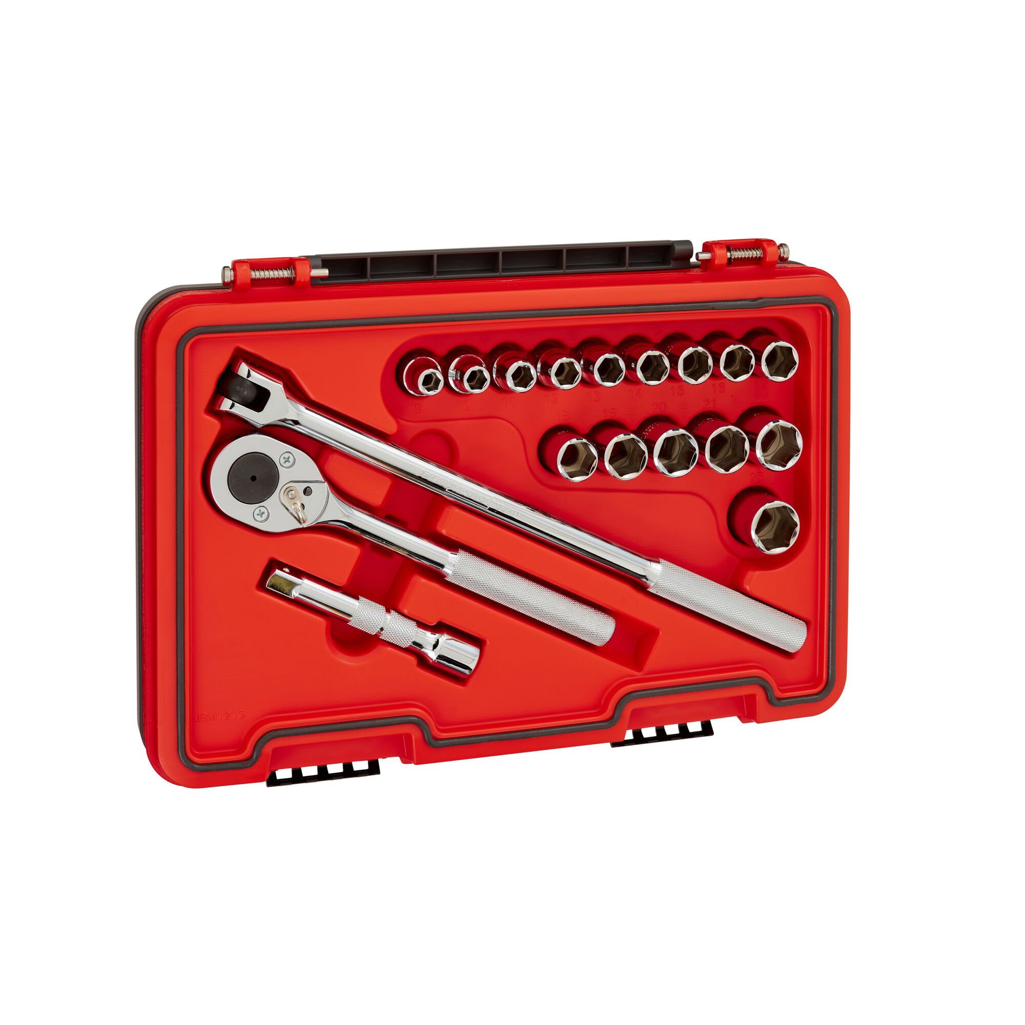 1/2 in. Drive Metric 6-Point Socket Set (18 pc.) | PROTO