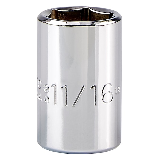 1/2 in. Drive 11/16 in. 6-Point Socket