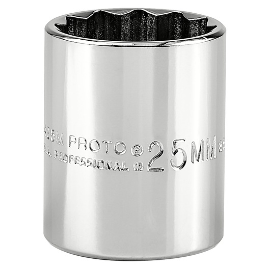 1/2 in. Drive 25mm 12-Point Socket