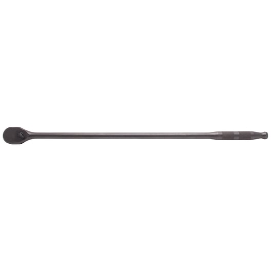 PROTO J5426HTCBL long black breaker bar with knurled handle, side view on white background.