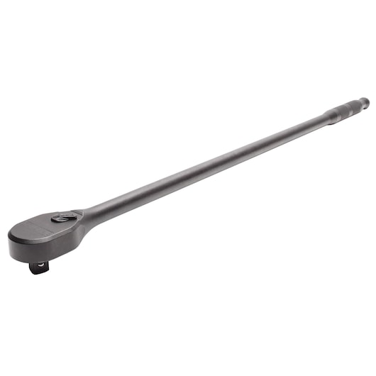 PROTO long-handle ratchet J5426HTCBL, steel finish, photography on white background, angled side view.