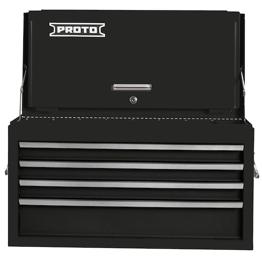 27 in. 4-Drawer 540S Heritage Gloss Top Chest With Drop Front