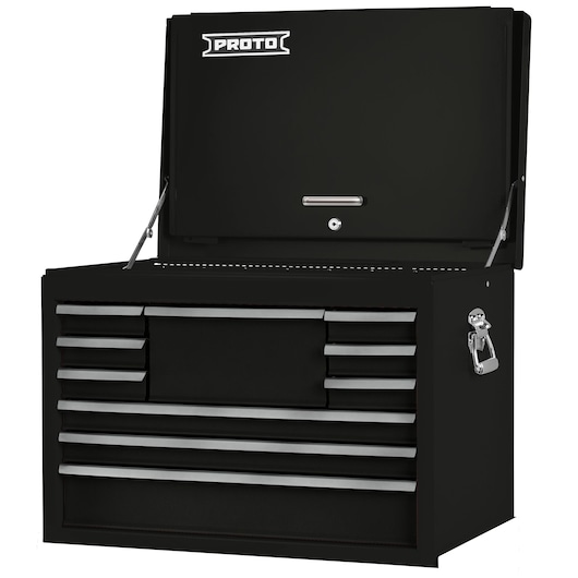 27 in. 10-Drawer 540S Heritage Gloss Top Chest With Drop Front