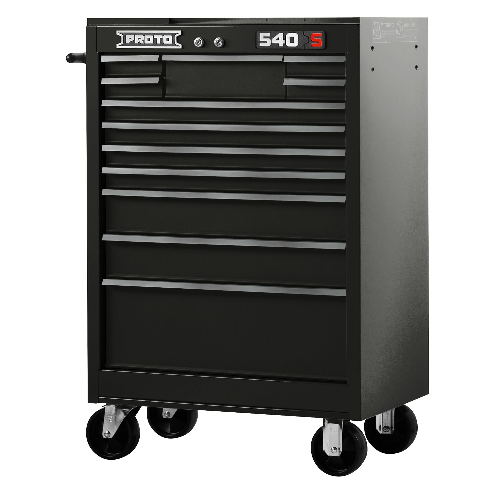 27 in. 12-Drawer 540S Heritage Gloss Roller Cabinet | PROTO