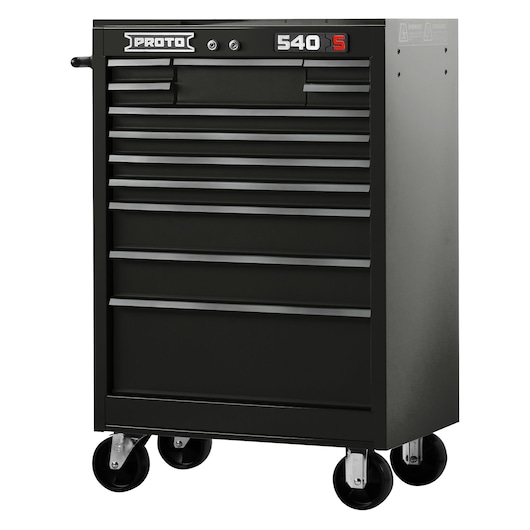 27 in. 12-Drawer 540S Heritage Gloss Roller Cabinet