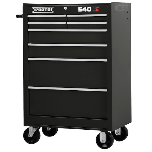 27 in. 8-Drawer 540S Heritage Gloss Roller Cabinet