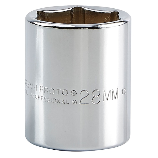 1/2 in. Drive 28mm 6-Point Socket