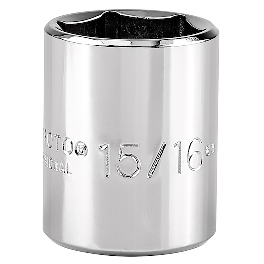 1/2 in. Drive 15/16 in. 6-Point Socket