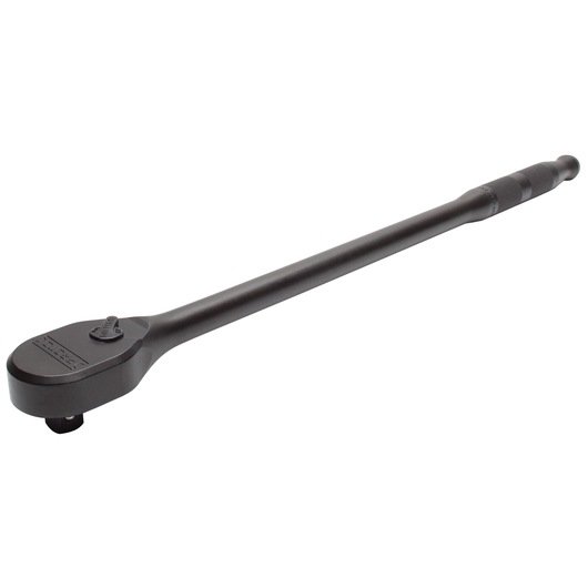 PROTO J5450HTCBL long handle ratchet with black finish, photographed at an angle on a white background.