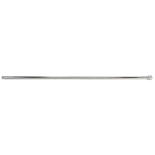 PROTO J5465 long chrome breaker bar, photographed from the side on a white background.