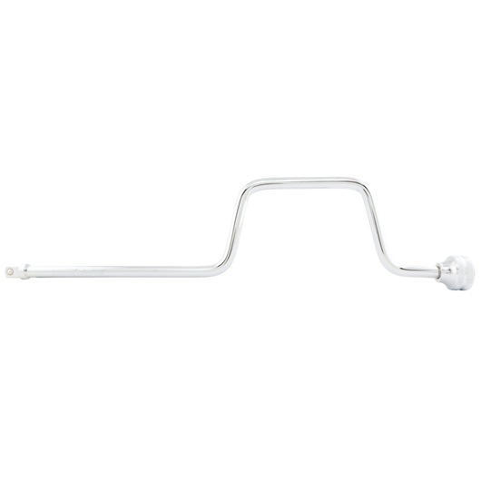PROTO J5480AG chrome-plated speed handle, offset design, photographed on white background, hand tool category.