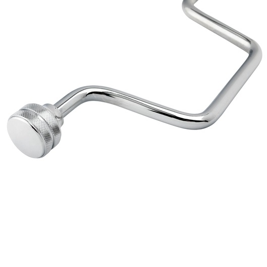 PROTO J5480AG chrome steel speed handle tool, close-up side view on white background.