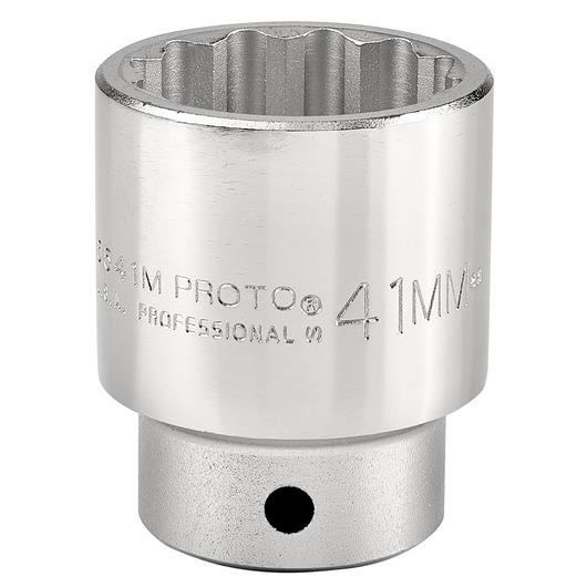 PROTO J5541M socket, 41MM size, silver finish, photographed on white background, tool category.
