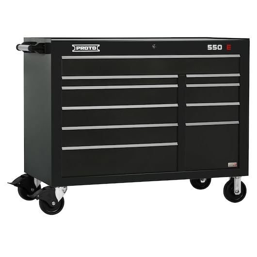 50 in. 10-Drawer 550E Heritage Gloss Power Workstation