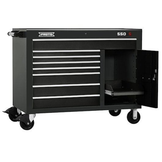 50 in. 8-Drawer 1-Shelf 550S Heritage Gloss Workstation