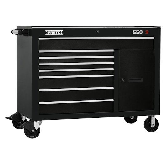 50 in. 8-Drawer 2-Shelf 550S Dura Drawer Workstation