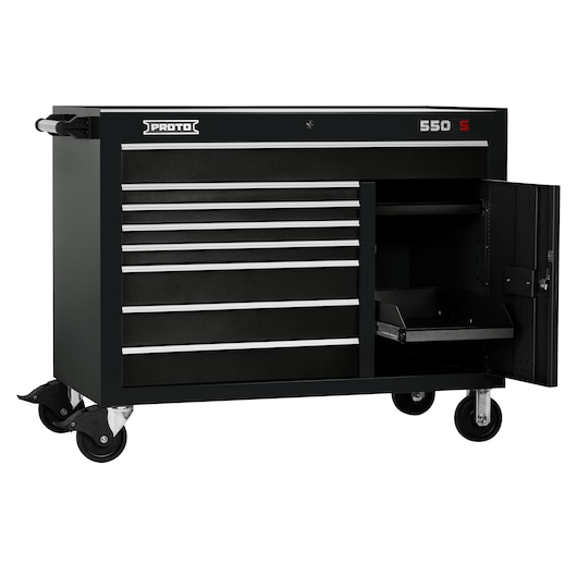 50 in. 8-Drawer 2-Shelf 550S Dura Drawer Workstation