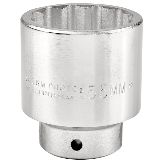 3/4 in. Drive 55mm 12-Point Socket
