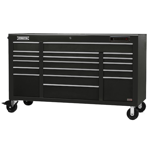 67 in. 18-Drawer 550E Series Heritage Gloss Front Facing Power Workstation