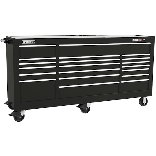 88 in. 18-Drawer 550S Series Dura Drawer Workstation With Wheels