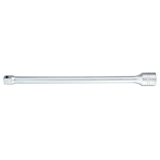 PROTO J5663 chrome extension bar for socket wrenches, straight view on white background.