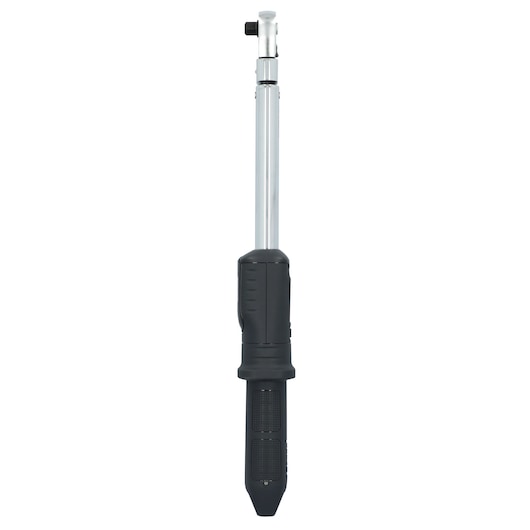 PROTO J6006D torque wrench with black handle, straight-on angle, white background.