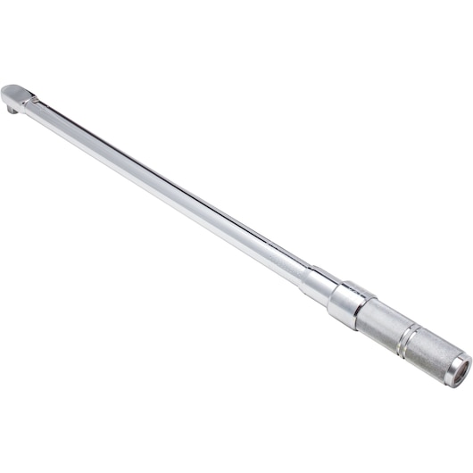 PROTO J6013C chrome torque wrench photographed at an angle on white background.