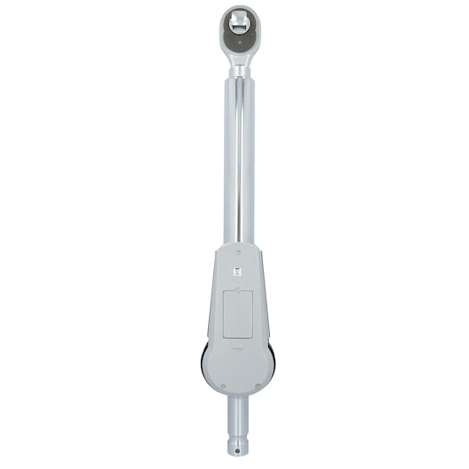 PROTO J6024 torque wrench with silver finish, photographed from above on white background.