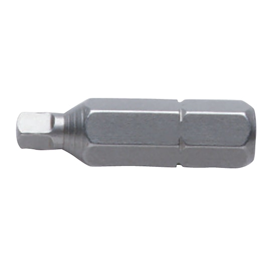 PROTO J61004 hex bit socket, silver metal finish, product side view on white background.