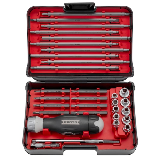 41pc Dual Ratcheting Screw and Nut Driver Set