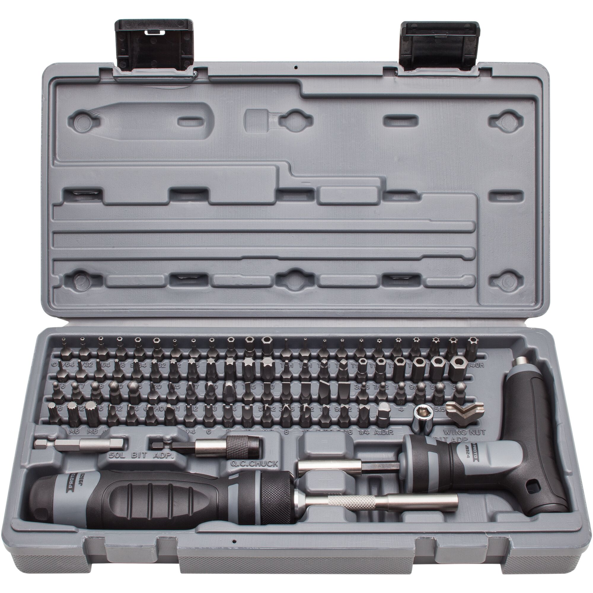 Multibit Set With Ratchet Screwdriver and T-Handle (91 pc.) | PROTO
