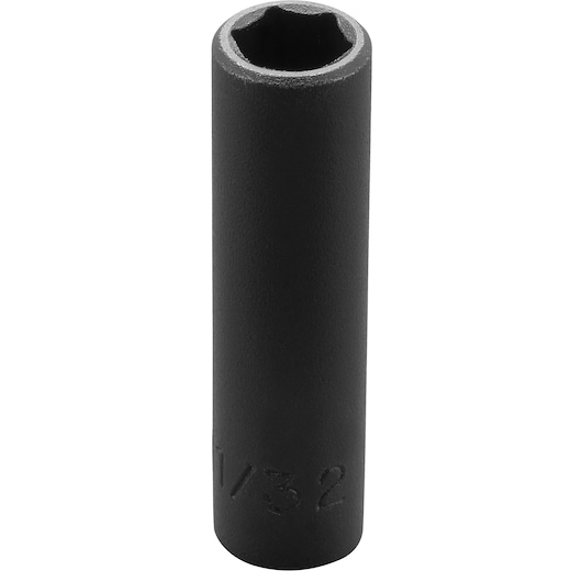 1/4 in. Drive 11/32 in. 6-Point Deep Impact Socket